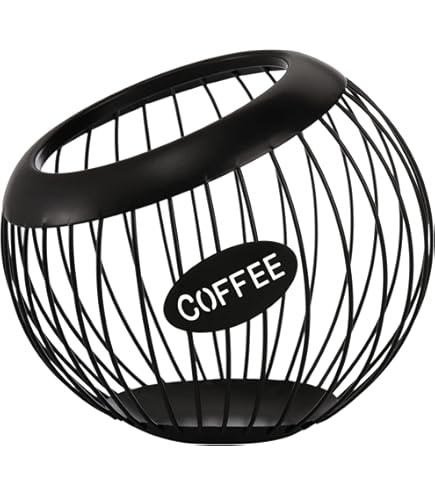 Récipient Capsules De Café Transparent – Grande Capacité, Ouverture Large, Idéal Pour Rangement Cuisine Ou Bureau