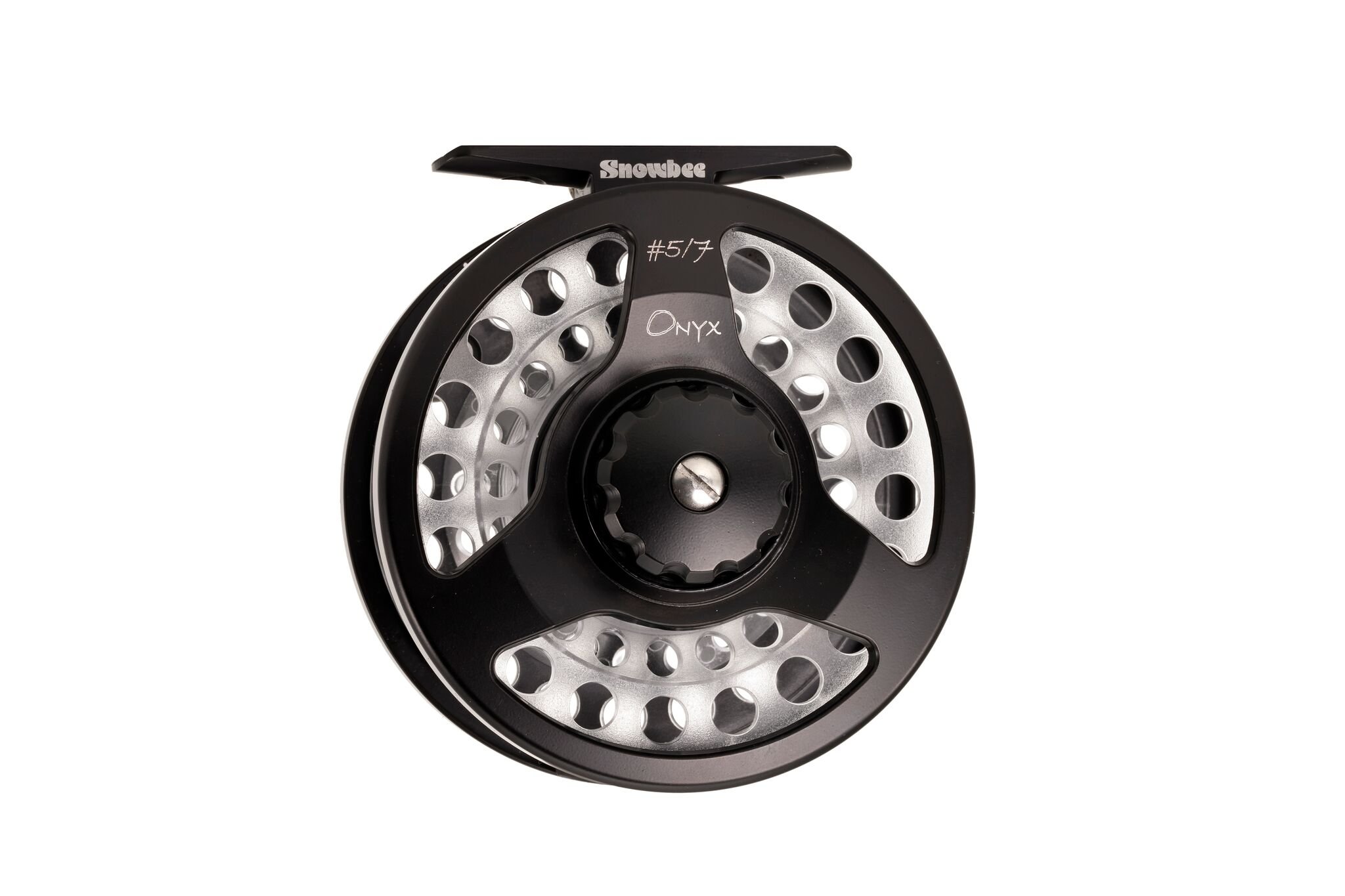Snowbee ONYX #5/7 Die-cast Cassette Fly Reel - Black, One Size