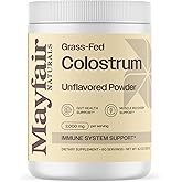 Mayfair Naturals Grass-Fed Bovine Colostrum Supplement, for Kids & Adults, Immune System Support, and Gut Health, 60 Servings