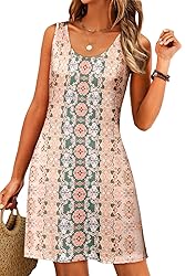 LUXVEER Womens Summer Dresses 2025 Casual Loose