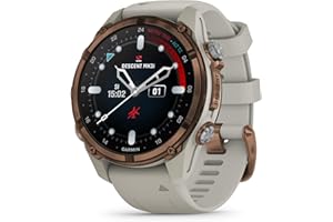 Garmin Descent™ Mk3i, Dive Computer and Multisport GPS Smartwatch, Air Integration, French Gray