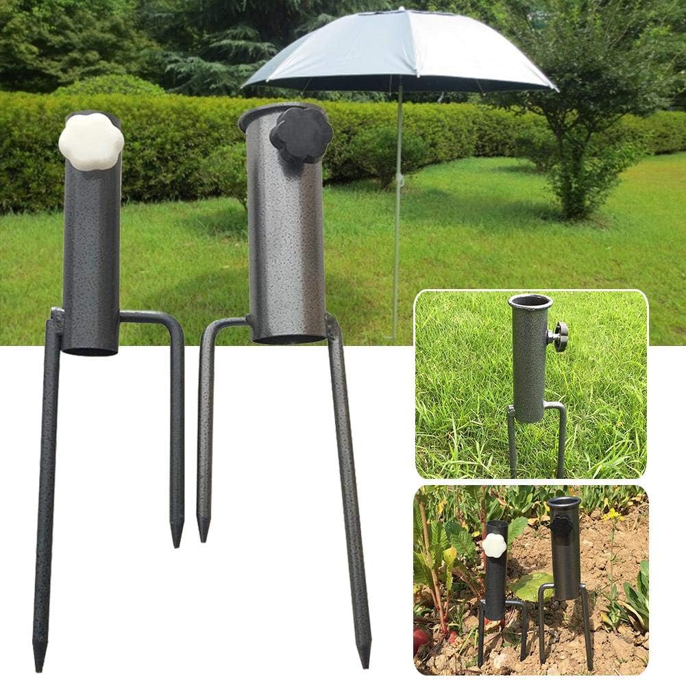 Recoverlove Beach Umbrella Holder Stainless Steel Anchor Ground Spike Base Portable Beach Stand Parasol Stands Bases Patio Umbrella Base Stand Umbrella Holder For Camping Amazon Co Uk Kitchen Home