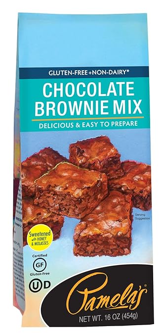 Amazon Com Pamela S Products Gluten Free Chocolate Brownie Mix