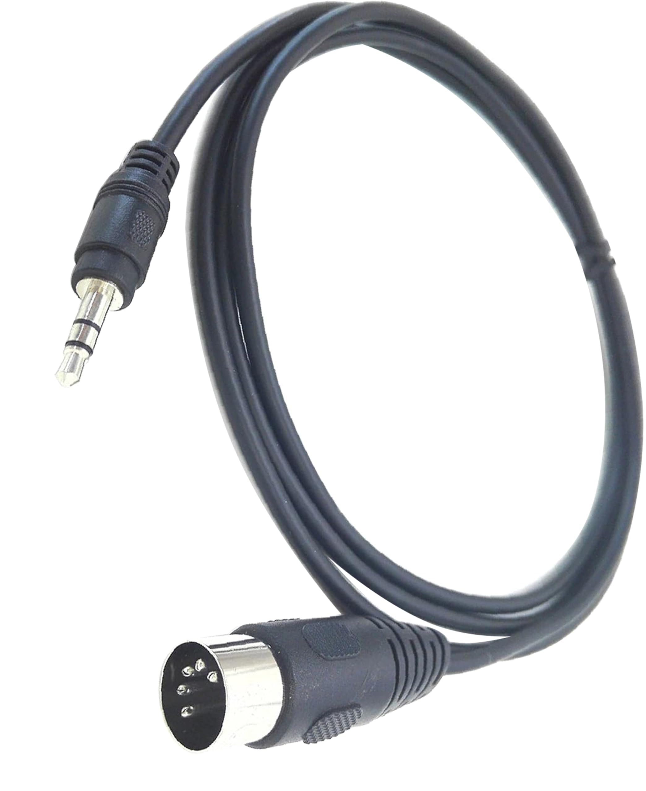 Photo 1 of zdyCGTime 5ft 5-Pin Din Male to 3.5mm(1/8in) Stereo Male Professional Audio Cable for Bang & Olufsen, Naim, Quad.Stereo Systems (BO-106N)