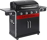 Char-Broil Gas2Coal 440 Hybrid Grill Gas Barbecue Black 61 x 24 x 46 cm view 2