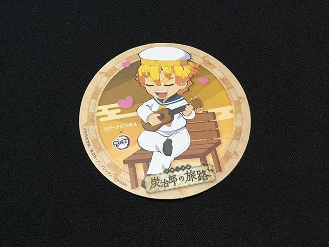 Amazon Co Jp 鬼滅の刃 ラグーナテンボス ラグナシア オリジナル コースター 我妻善逸 イベントsdキャラ ホビー