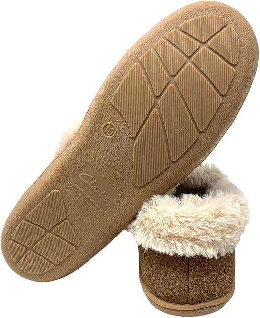 clarks ladies sheepskin slippers