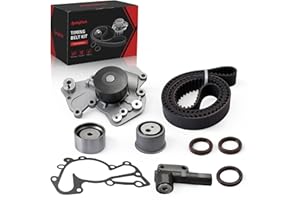 AxleyHub Engine Timing Belt Kit with Water Pump for Hyundai Santa Fe 2001-2006, for Sonata 1999-2005, for Kia Sportage 2005-2
