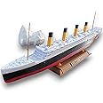 RMS Titanic Model THEROLLER3D 2019 Design, The Most Historically Accurate High Level of Detail 12" - 1 Foot in Length w/Stand and Iceberg