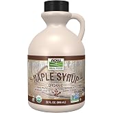 NOW Foods, Certified Organic Maple Syrup, Grade A Dark Color, 32 fl. oz