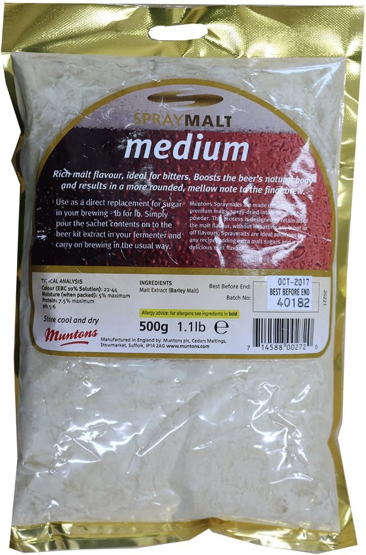 Muntons Spray Dried Malt Extract 500g Medium
