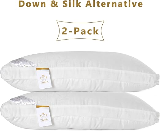 D G The Duck Goose Co Hotel Quality Pillows 2 Pack Luxury Soft