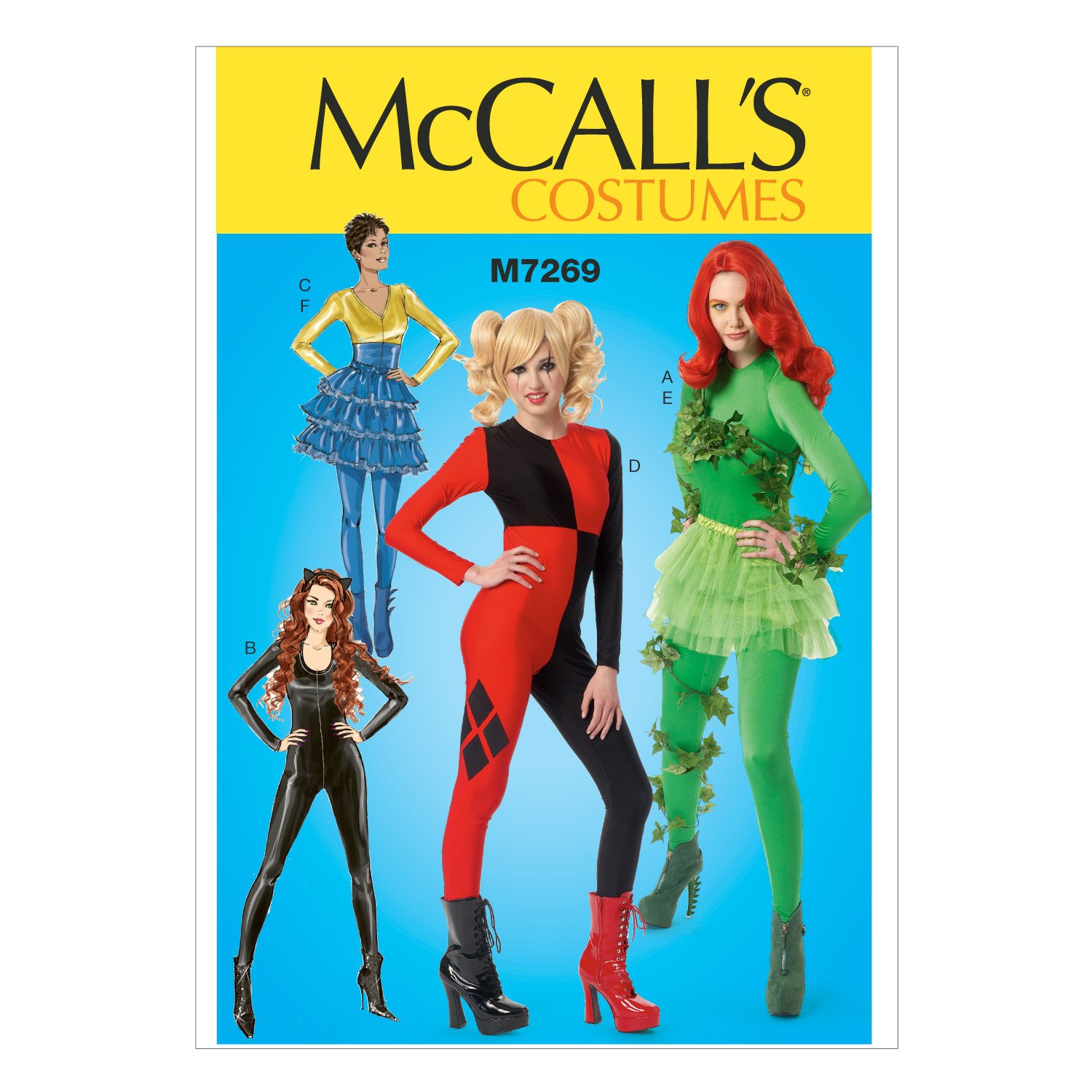 McCall’s Sewing Pattern M7269 Misses’ Costumes