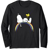 Peanuts - Snoopy Rainbow Long Sleeve T-Shirt