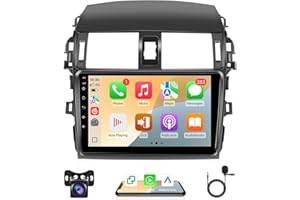 Car Radio for Toyota Corolla 2009 2010 2011 2012 2013, 2+32G 9 Inch Screen for Toyota Corolla with Carplay Android Auto Bluet