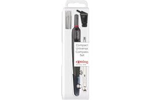 rOtring Compact Universal Compass with Extension Bar and Compass Attachment | 480mm