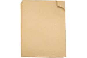 SOYANGNEK 100 Sheet Brown A4 Kraft Paper 120 GSM Kraft Paper, Brown Stationery Paper, Craft Paper for Gift, Crafts, DIY, Arts