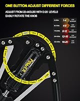 COVVY Twister Arm Exerciser Adjustable 22-440 lbs Hydraulic Power view 3