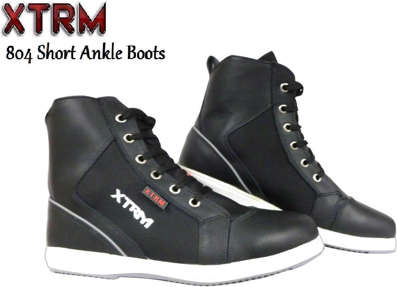 XTRM 804 Short Ankle Motorcycle Motorbike & Scooter Sport Boots Touring & Urban Rider Boots
