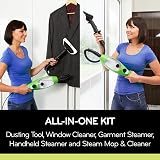 H2O X5 Premium Edition Steam Mop 5 in 1 Green Portable Floor Cleaner view 5