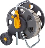 Hozelock Cart Reel 20m with Rewind Handle, 1 Piece, Assembled 2432R0000 view 3