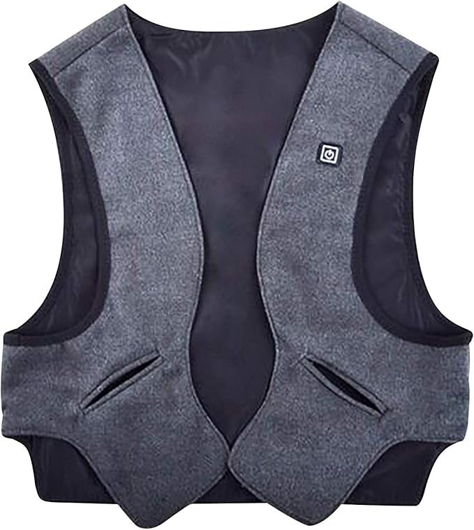 Chaleco calentado para hombres y mujeres, recargable, terapia magnética
