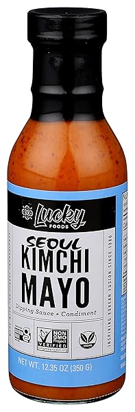 LUCKY FOODS KIMCHI MAYO, 12.35 OZ