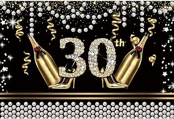 Dorcev 7x7ft 60 Happy Birthday Backdrop Sixty Years Old Age Birthday Party Photography Background Gold Glitter Sequin Dots Sixty Celebration Activities Party Banner Adults Photo Studio Props Camera Photo Accessories Accessories