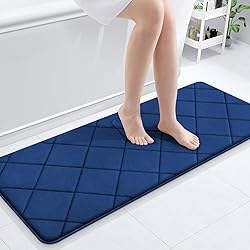 OLANLY Memory Foam Bath Mat 47x20, Ultra Soft and
