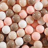GOGOSO Toddlers Ball Pit Balls - Pack of 100 Crush