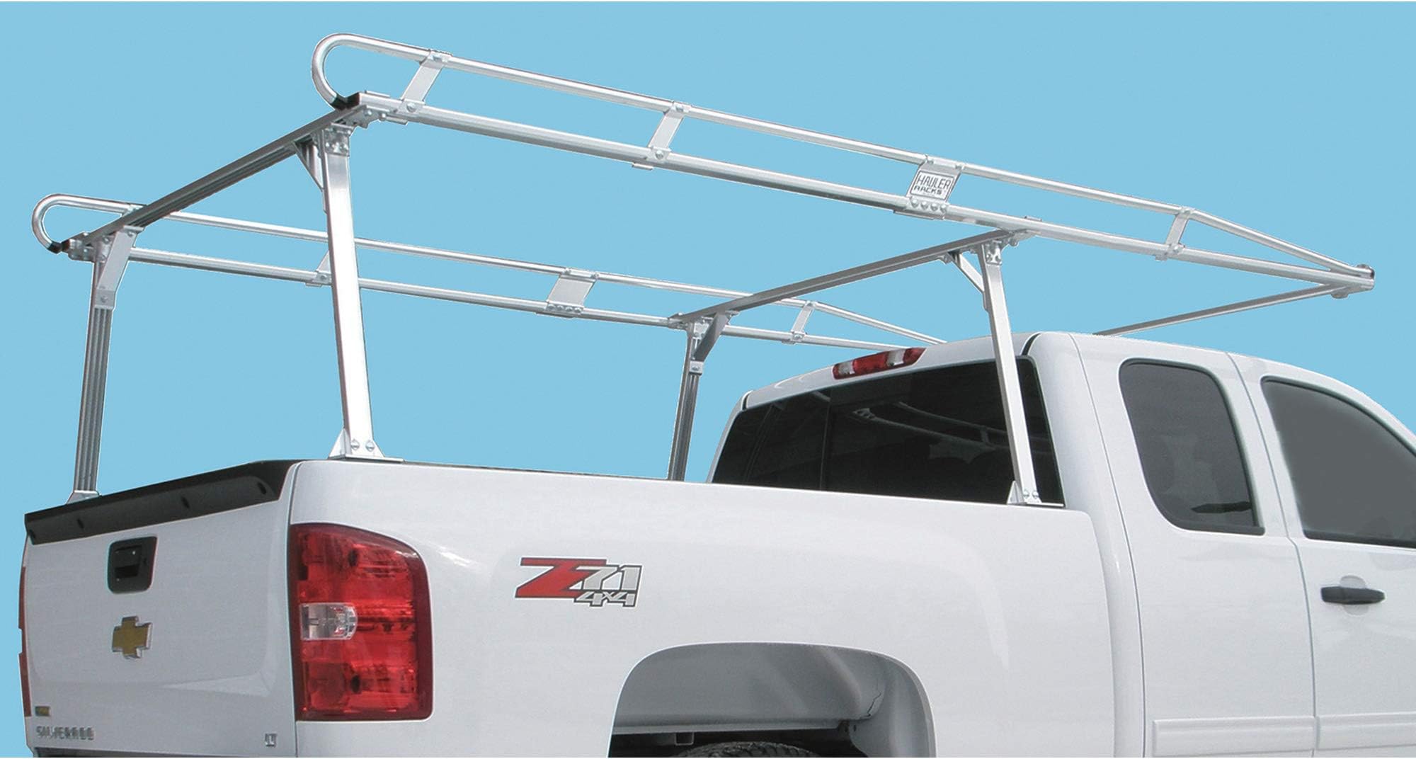 Hauler Racks Universal Heavy-Duty Aluminum Truck Rack - Full-Size Extended and Crew Cab; Standard Cab, Model Number T11U2863-1