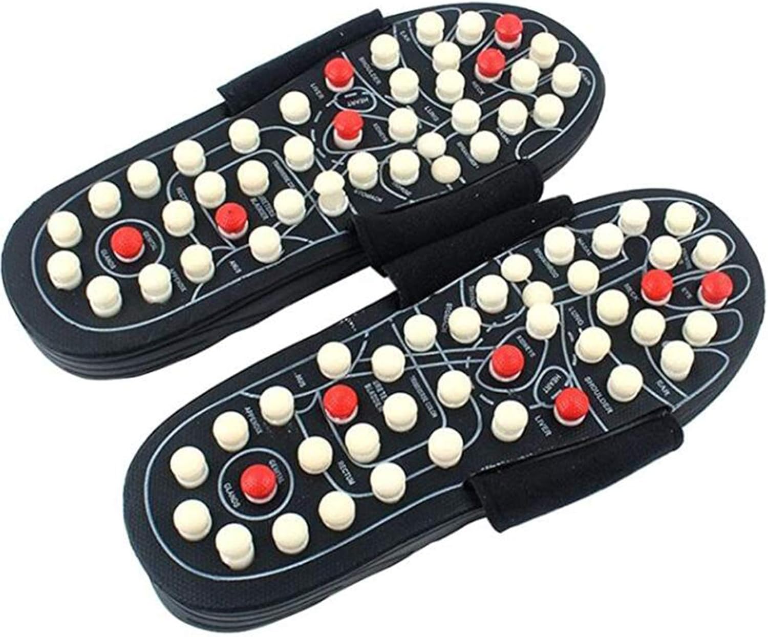Men's and Women's Massage Sandals, Massager Shoes, Acupoint Massage