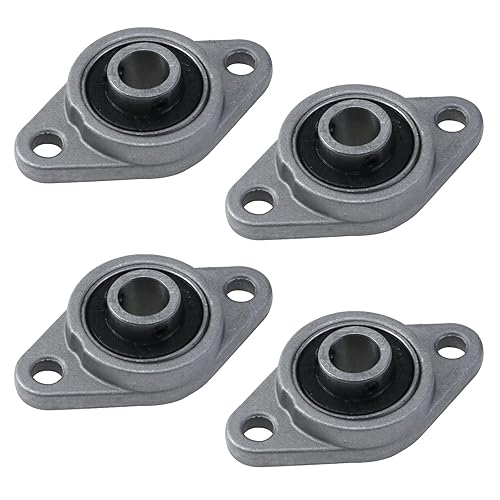Aluminim 8mm Inner Diameter Zinc Alloy Pillow Block Flange Bearing Kfl08 21995197462
