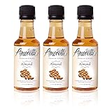 Amoretti Premium Almond Syrups 50ml 3 Pack