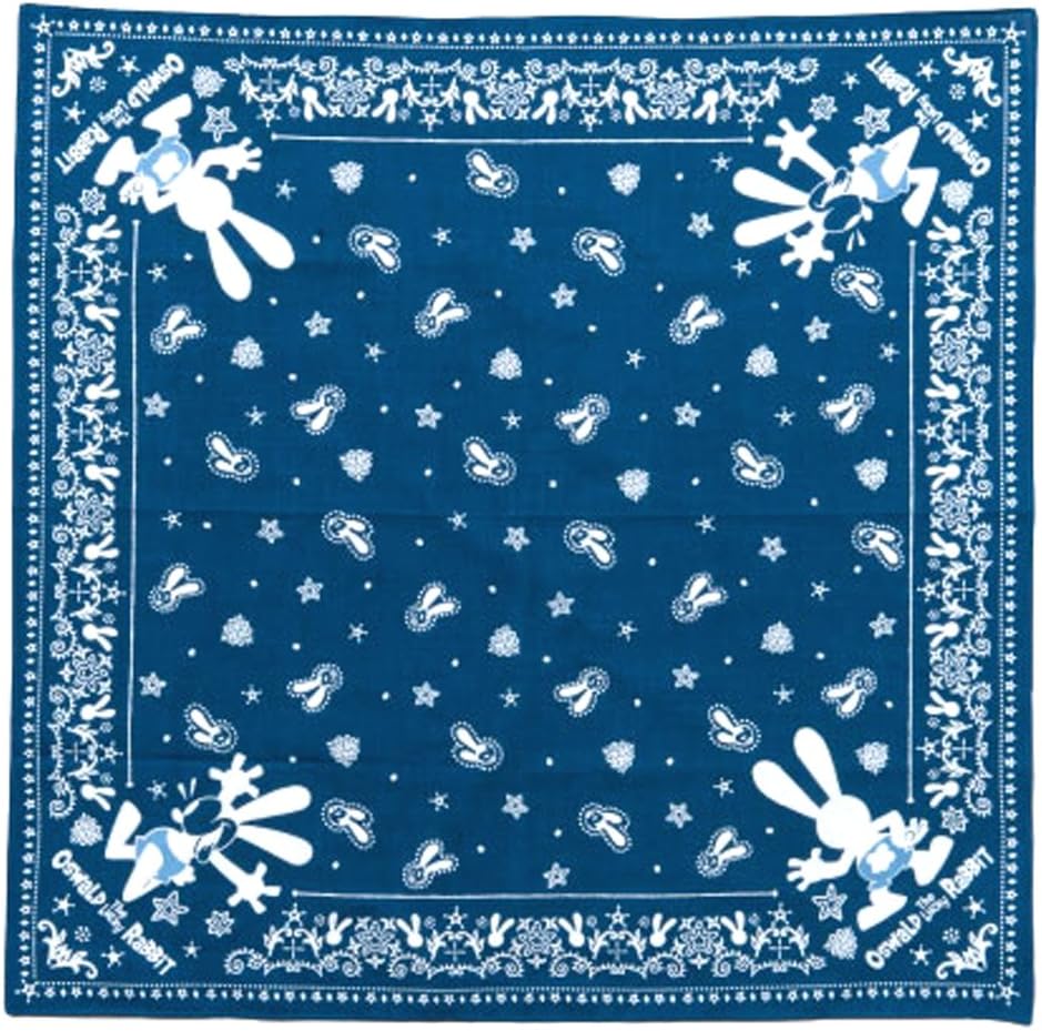 Amazon Co Jp ディズニー オズワルド ザ ラッキー ラビット バンダナ 大判 ハンカチ 東京 ディズニーシー限定 ディズニー グッズ お土産 おもちゃ