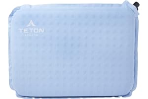 TETON SPORTS Teton Camping Seat Cushion; Stadium Seat; Office Chair; Car Pad; Inflatable, Bluestone