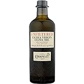 Carapelli Organic Unfiltered Extra Virgin Olive Oil, Cold Pressed, 500 ML (Pack Of 6)