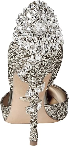 badgley mischka vogue iii glitter pumps