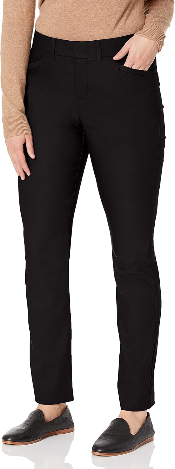 Gloria Vanderbilt Women's Haven Straight Trouser Pant at  Women’s Clothing store