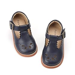 Toddler Little Girl Navy Blue Mary Jane Dress Shoes