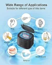 BCOM Ultrasonic Jewelry Cleaner Retainer Cleaner