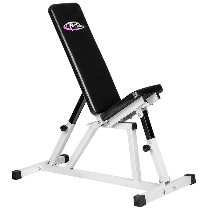 title=TecTake Panca inclinata regolabile | appoggio schiena e sedile regolabile |