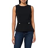 GUESS Womens Ambre Peplum Top
