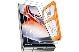 TOCOL for Samsung Galaxy Z Fold 7 Screen Protector 9H Hardness Military Grade Shatterproof HD Tempered Case Friendly Glass 2 Pack