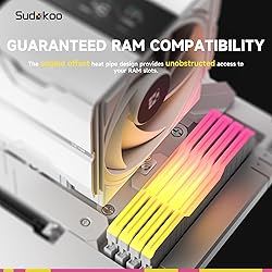 Sudokoo Sudokoo SK700V White AM5 CPU Cooler, AM5