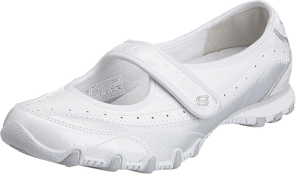 ladies white skechers
