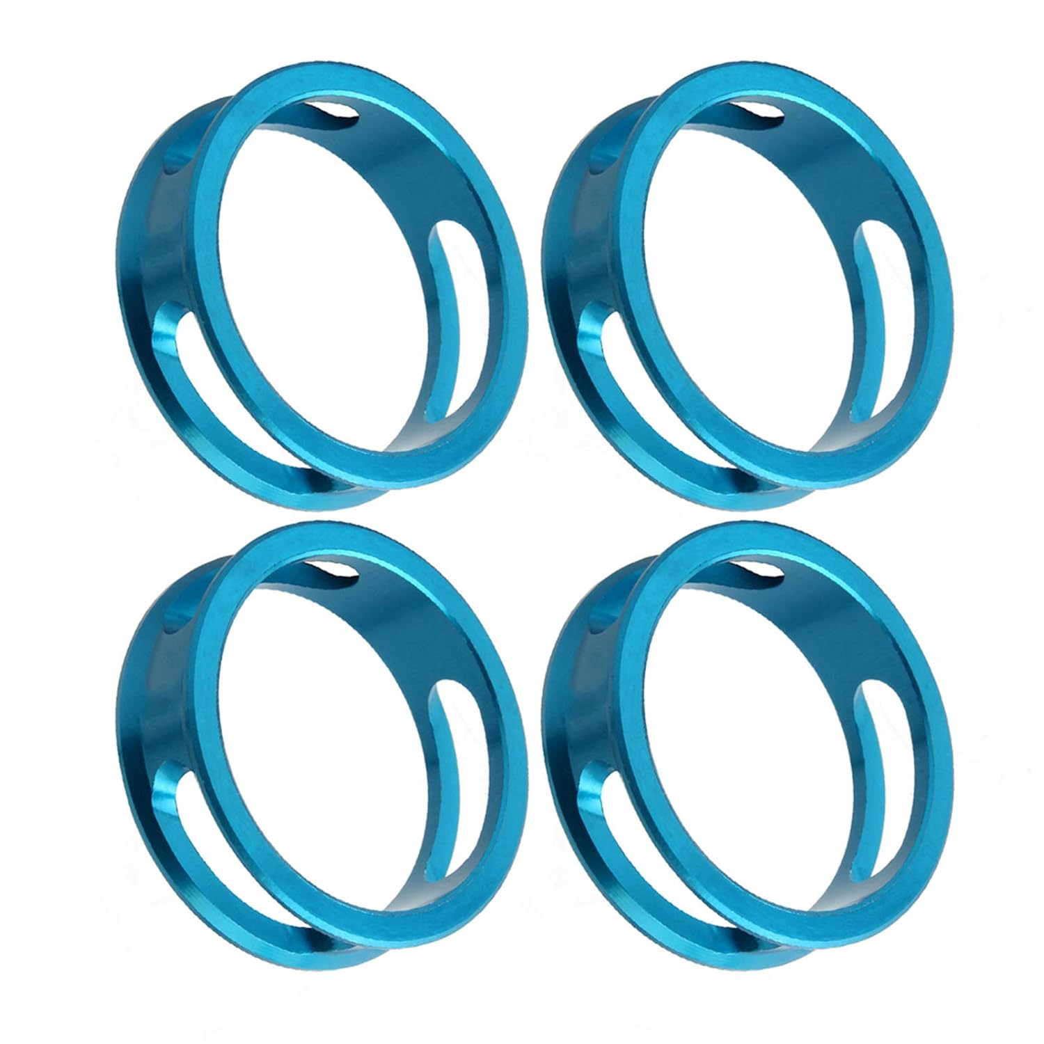 4 PCS Mountain Bike Front Fork Spacer 11/8 Bicycle Headset Spacer Road