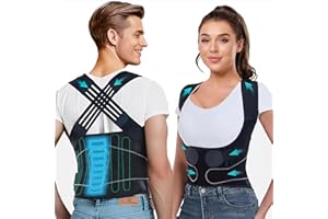 Buteoutzzl Posture Corrector for Women and Men,X-Back Brace Lower Back Support,Adjustable Straightener for Scoliosis Hunchbac