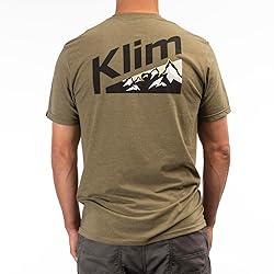 KLIM Men's Mountain Peak Tri-Blend Short Sleeve Tee