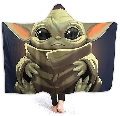 baby yoda blanket with hood